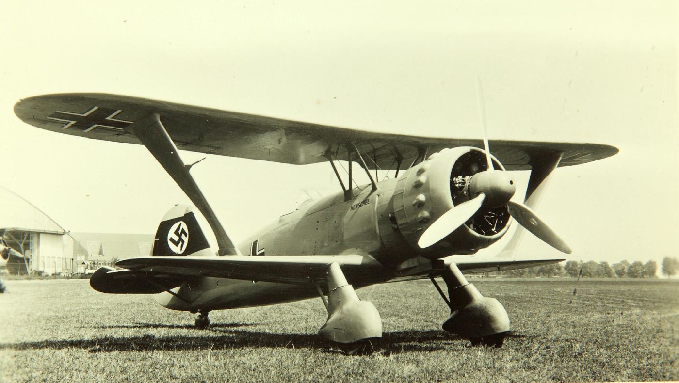 亨舍尔 Hs 123 V5 原型机
