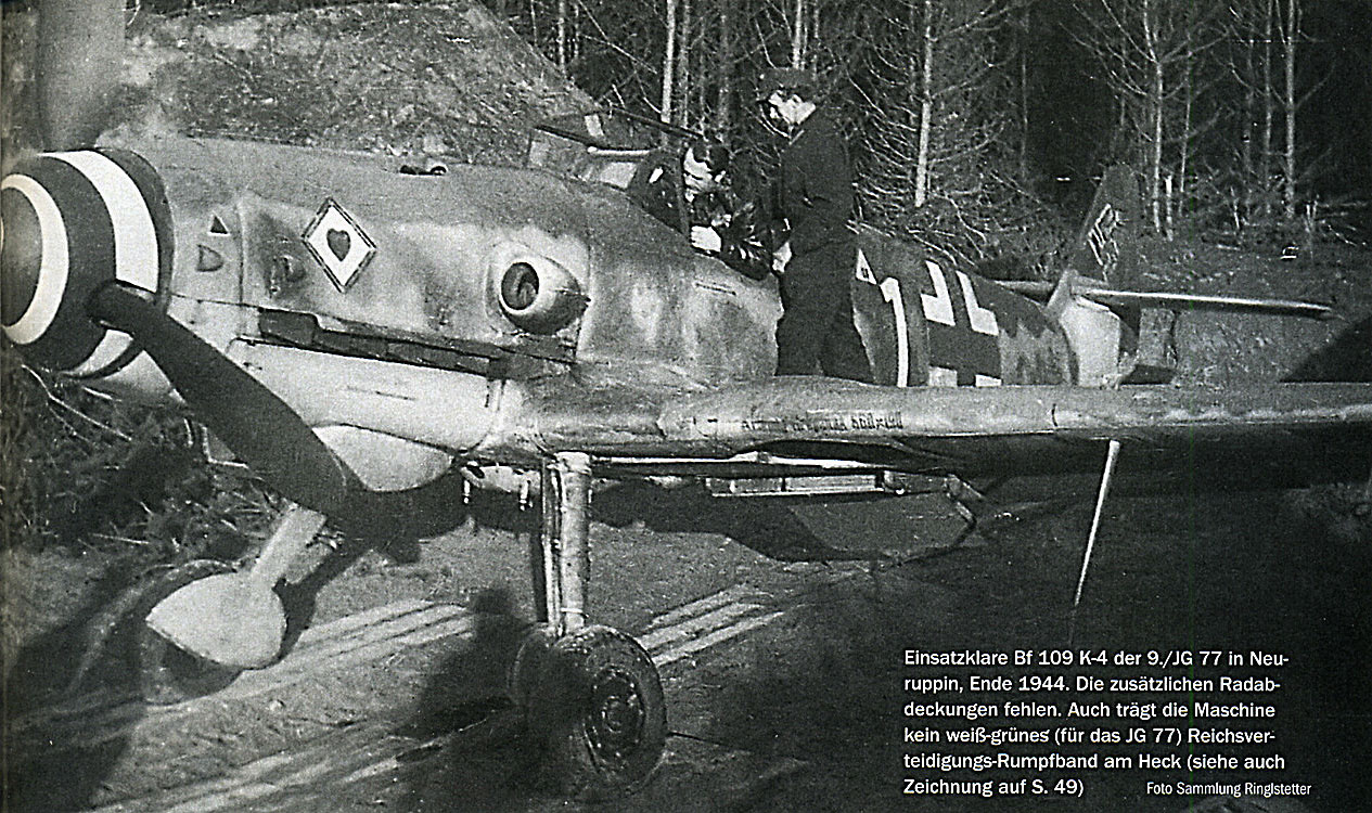 梅塞施密特 Bf 109K(Kurfürst)战斗机
