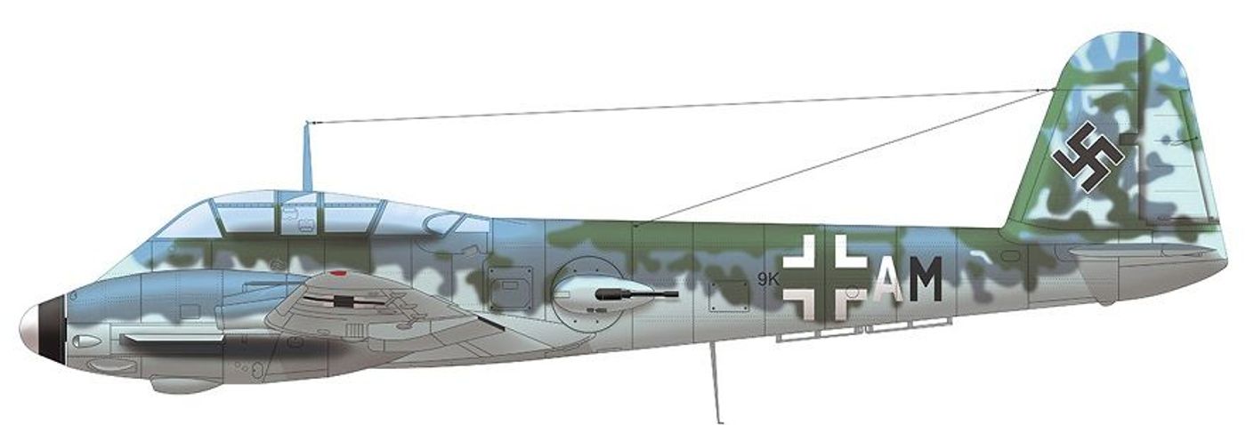 梅塞施密特 Me 410A-1/U2(轰炸机毁灭者)重型战斗机