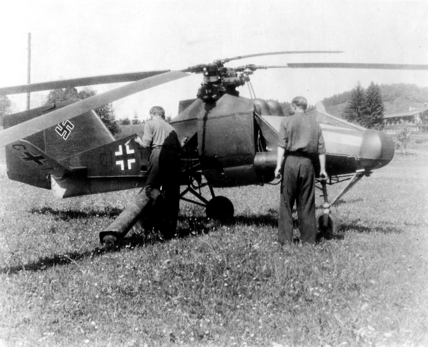 Fl 282 B-1 量产型侦察直升机
