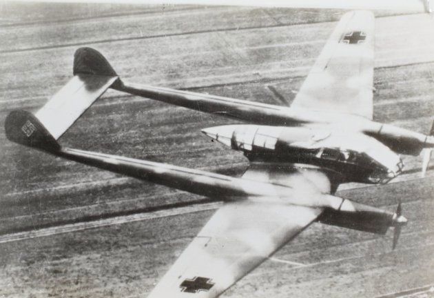福克-沃尔夫 Fw 189A-3 双座教练型