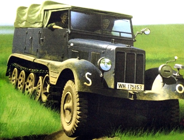 Sd.Kfz.11型半履带车