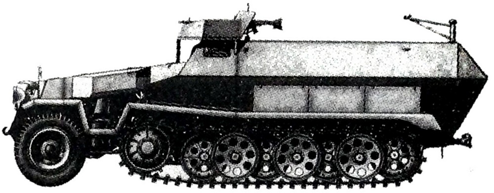 Sd.Kfz.251/18(251/5)型半履带装甲炮兵观测车