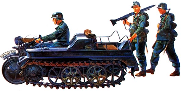 Sd.Kfz.2型小型半履带车