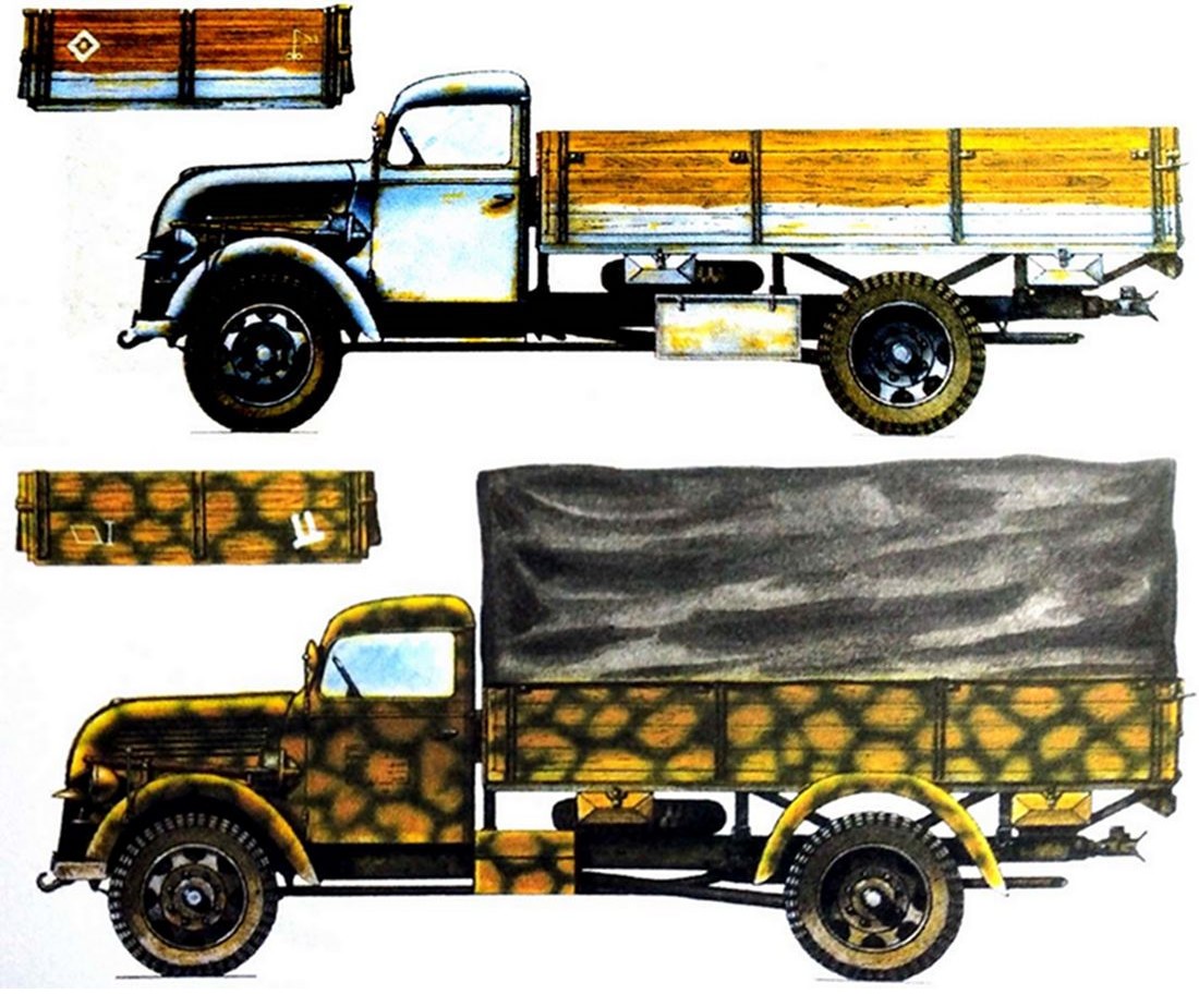 福特V3000S（4X2）中型军用卡车 FORD V3000S