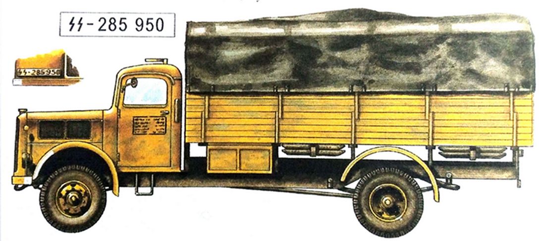 博格沃德 B3000S（4X2）中型军用卡车