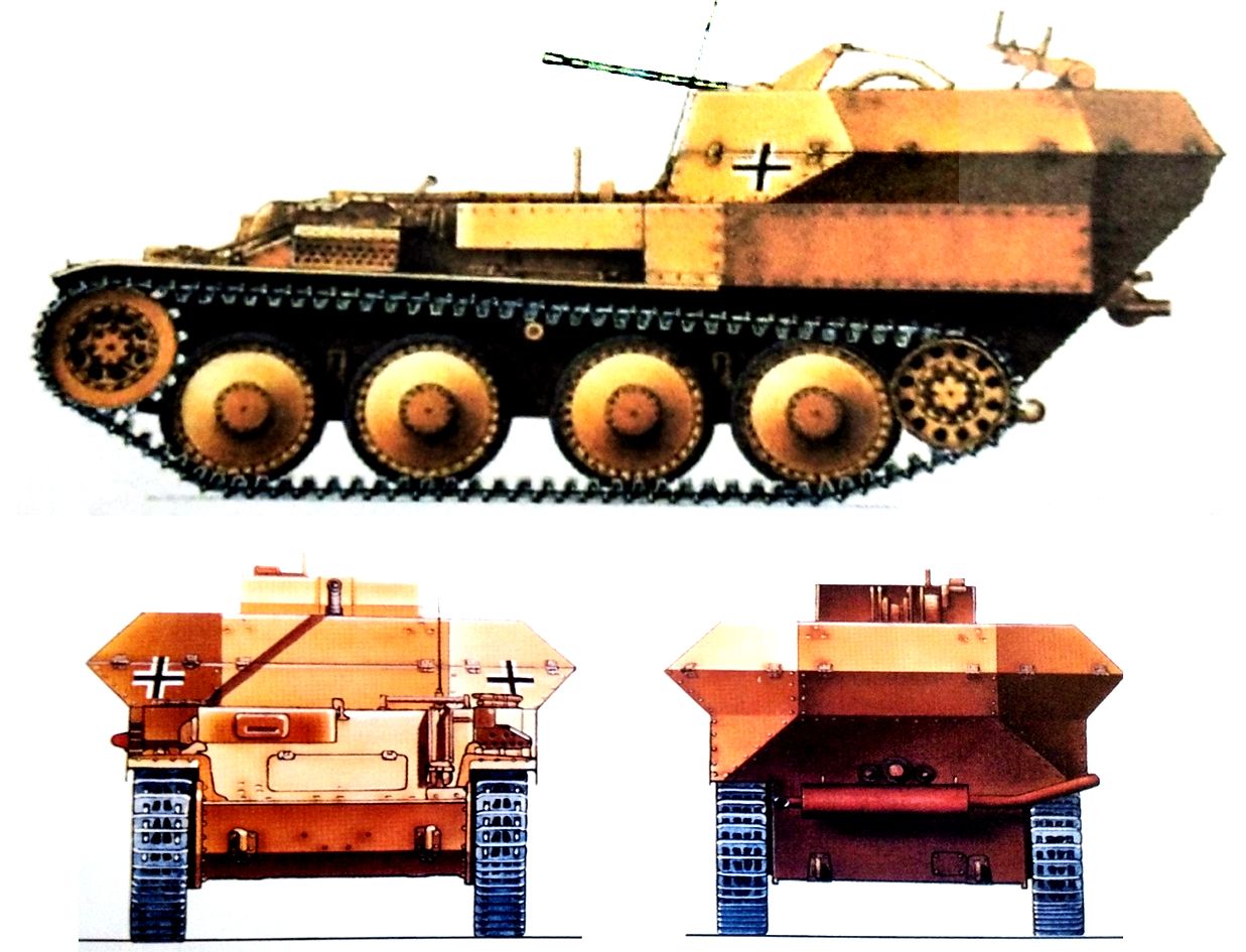 38（t）自行高射炮车 20mm Flak 38 L/55 auf Pz.Kpfw.38（t） Sn Sd.Kfz.140 Ausf.L－Flakpanzer 38（t）