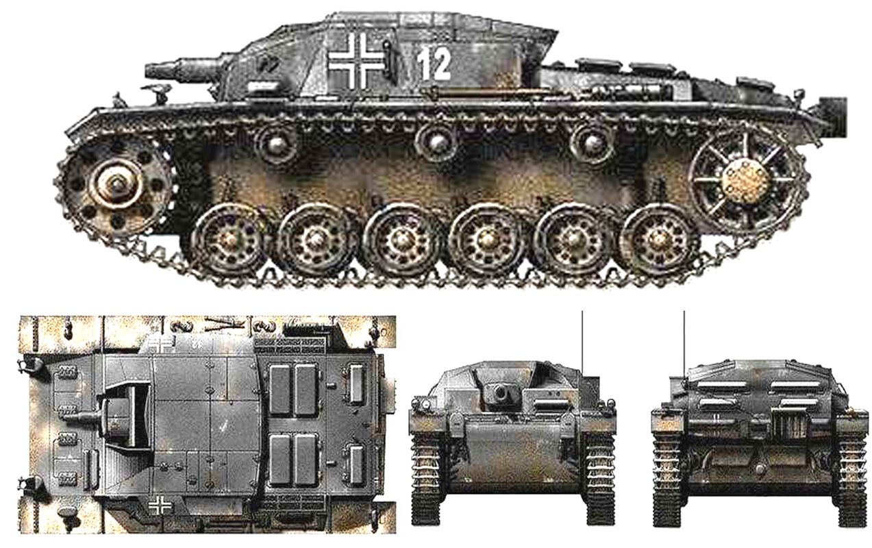 Ⅲ号A型自行突击炮车 Sd.Kfz.142 Sturmgeschütz Ⅲ Ausf.A
