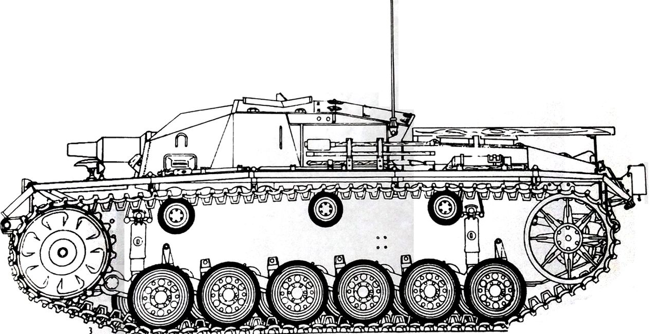 Ⅲ号C/D型自行突击炮车 Sd.Kfz.142 Sturmgeschütz Ⅲ Ausf.C/D