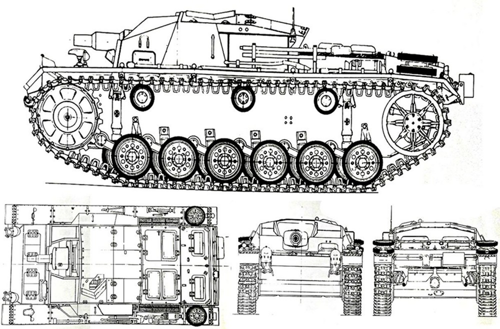 Ⅲ号E型自行突击炮车 Sd.Kfz.142 Sturmgeschütz Ⅲ Ausf.E