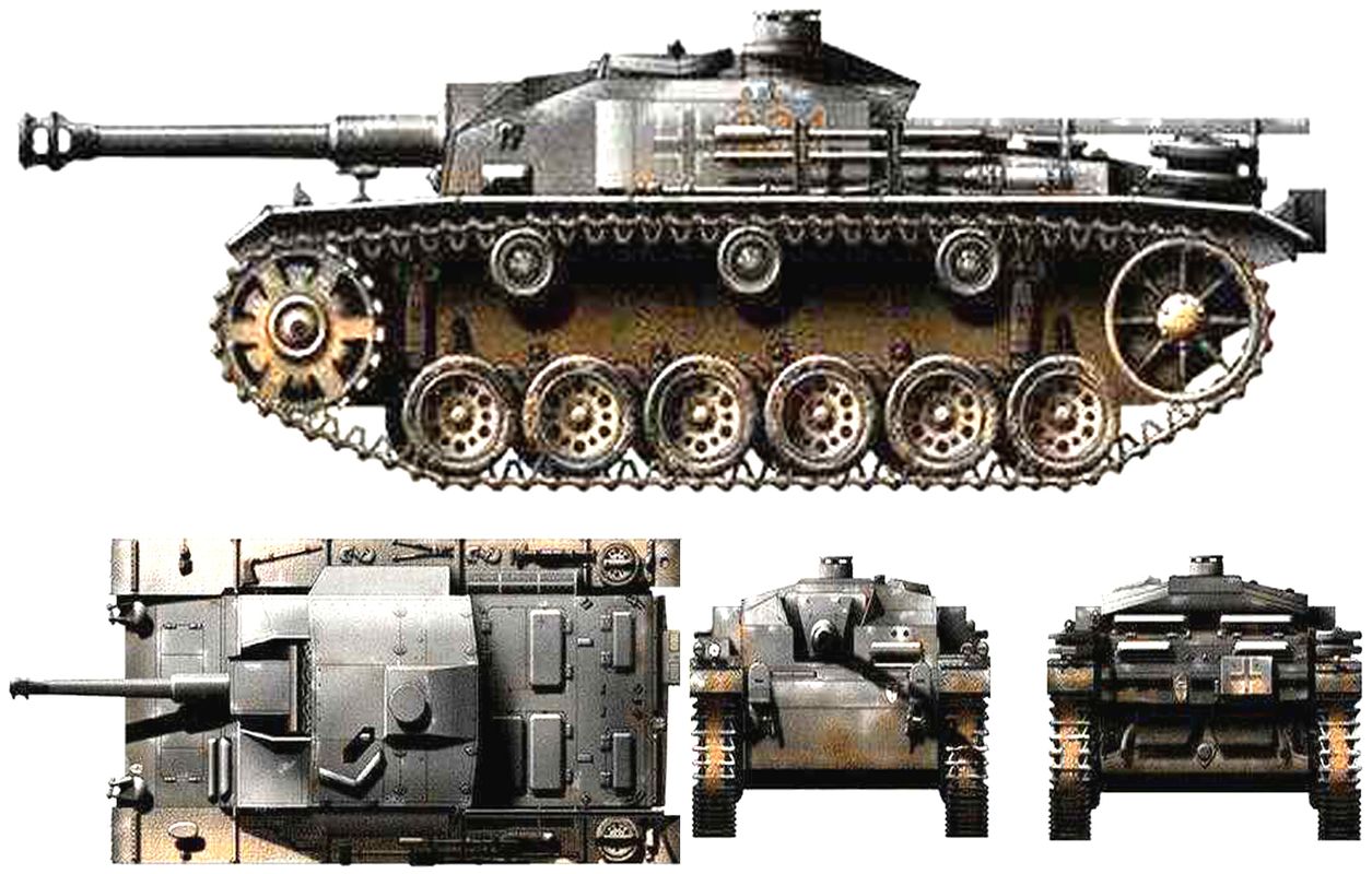 Ⅲ号F型自行突击炮车 Sd.Kfz.142/1 Sturmgeschütz Ⅲ Ausf.F