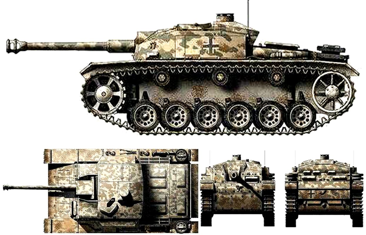 Ⅲ号F/8型自行突击炮车 Sd.Kfz.142/1 Sturmgeschütz Ⅲ Ausf.F/8