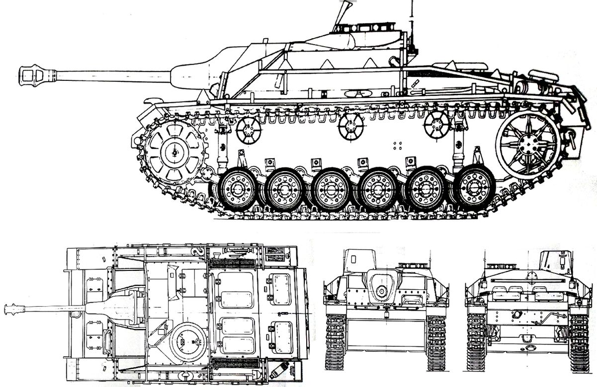 Ⅲ号G型自行突击炮车 Sd.Kfz.142/1 Sturmgeschütz Ⅲ Ausf.G
