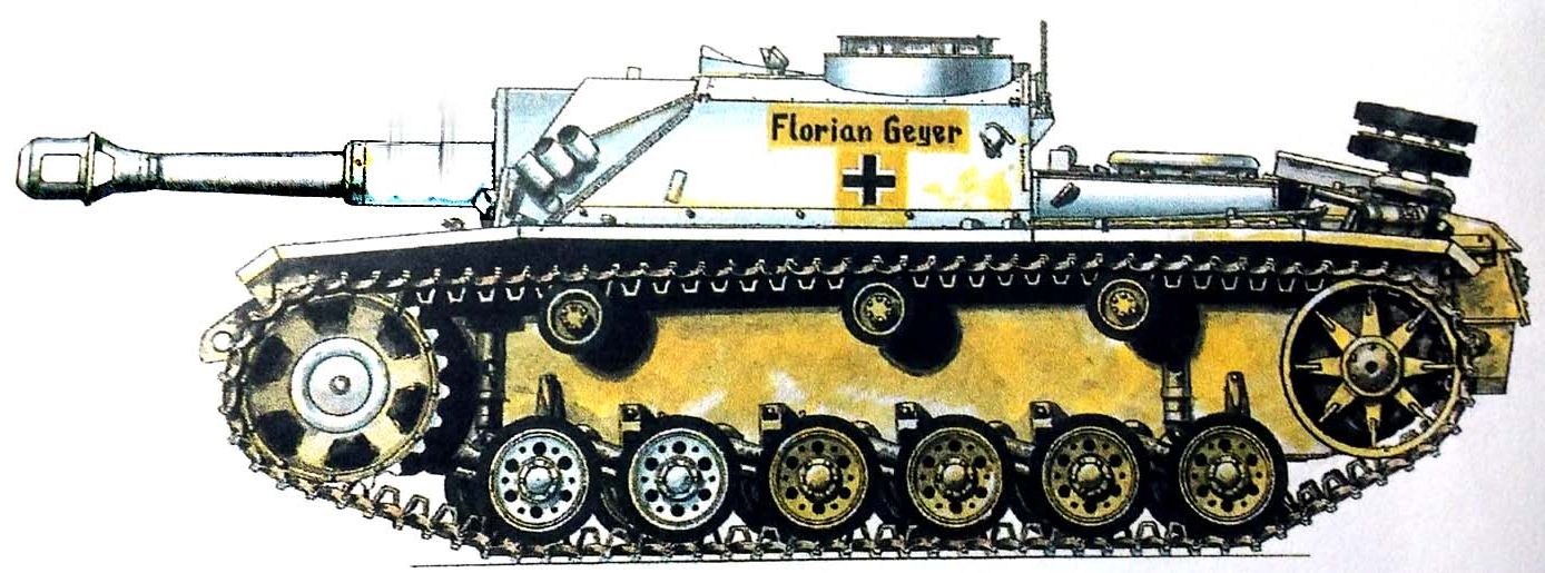 42型Ⅲ号自行突击炮车 Sd.Kfz.142/2 105毫米 Sturmgeschütz Ⅲ
