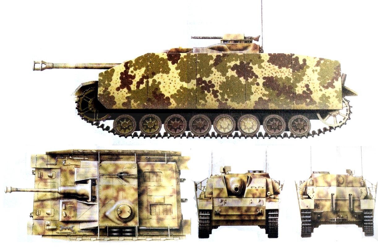 Ⅳ号自行突击炮车 Sturmgschutz Ⅳ Sd.Kfz.167