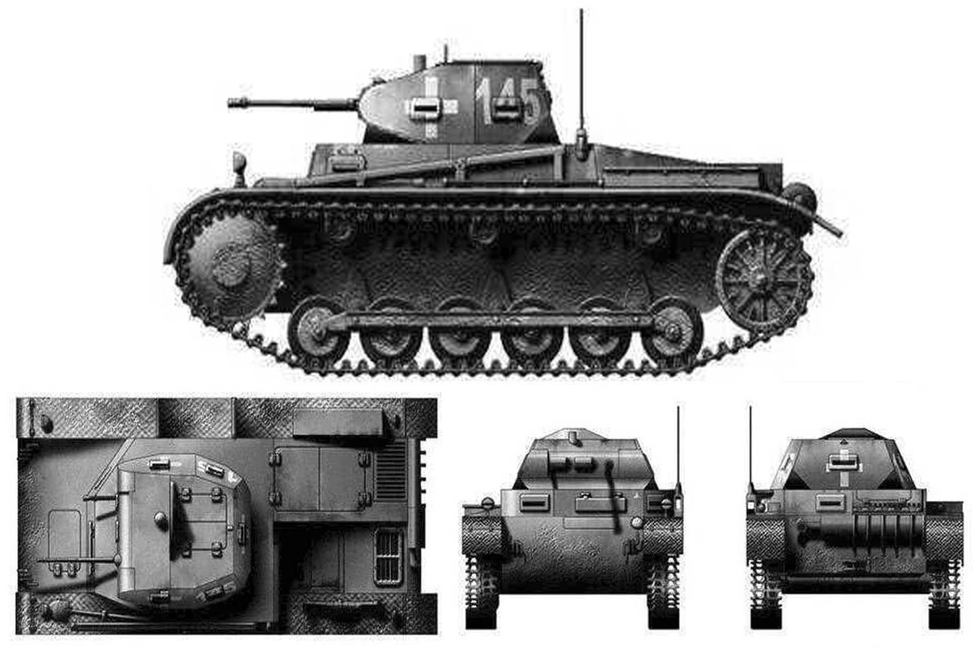 Ⅱ号b型坦克(Sd.Kfz.121 Pz.Kpfw.Ⅱ Ausf.B)