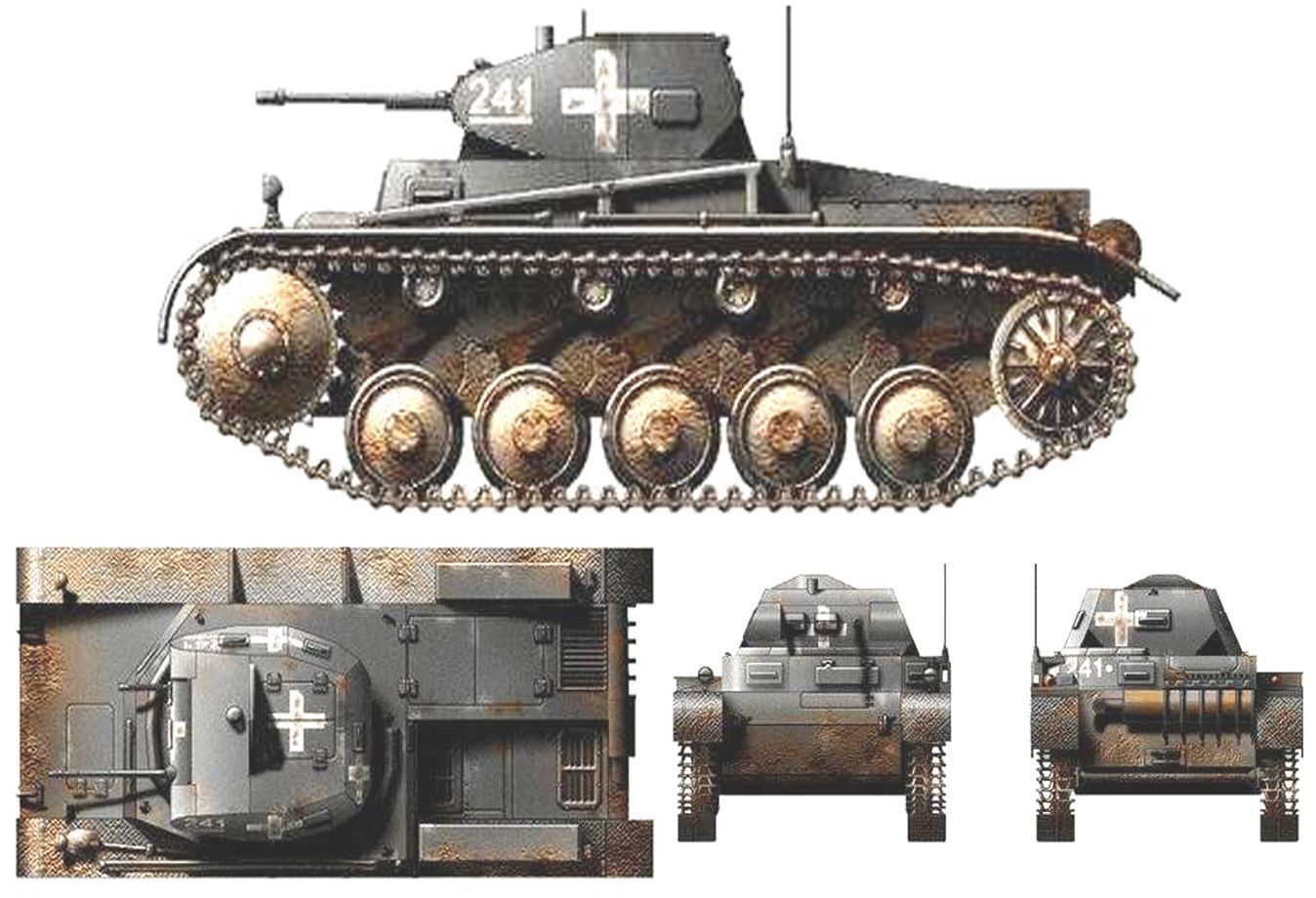 Ⅱ号C型坦克(Sd.Kfz.121 Pz.Kpfw.Ⅱ Ausf.C)