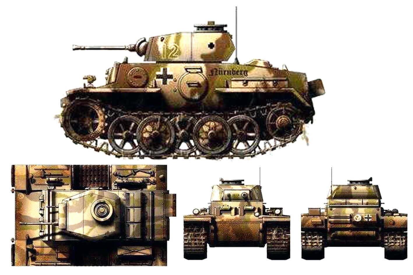 Ⅱ号J型坦克(Sd.Kfz.121 Pz.Kpfw.Ⅱ Ausf.J)(VK.1601)