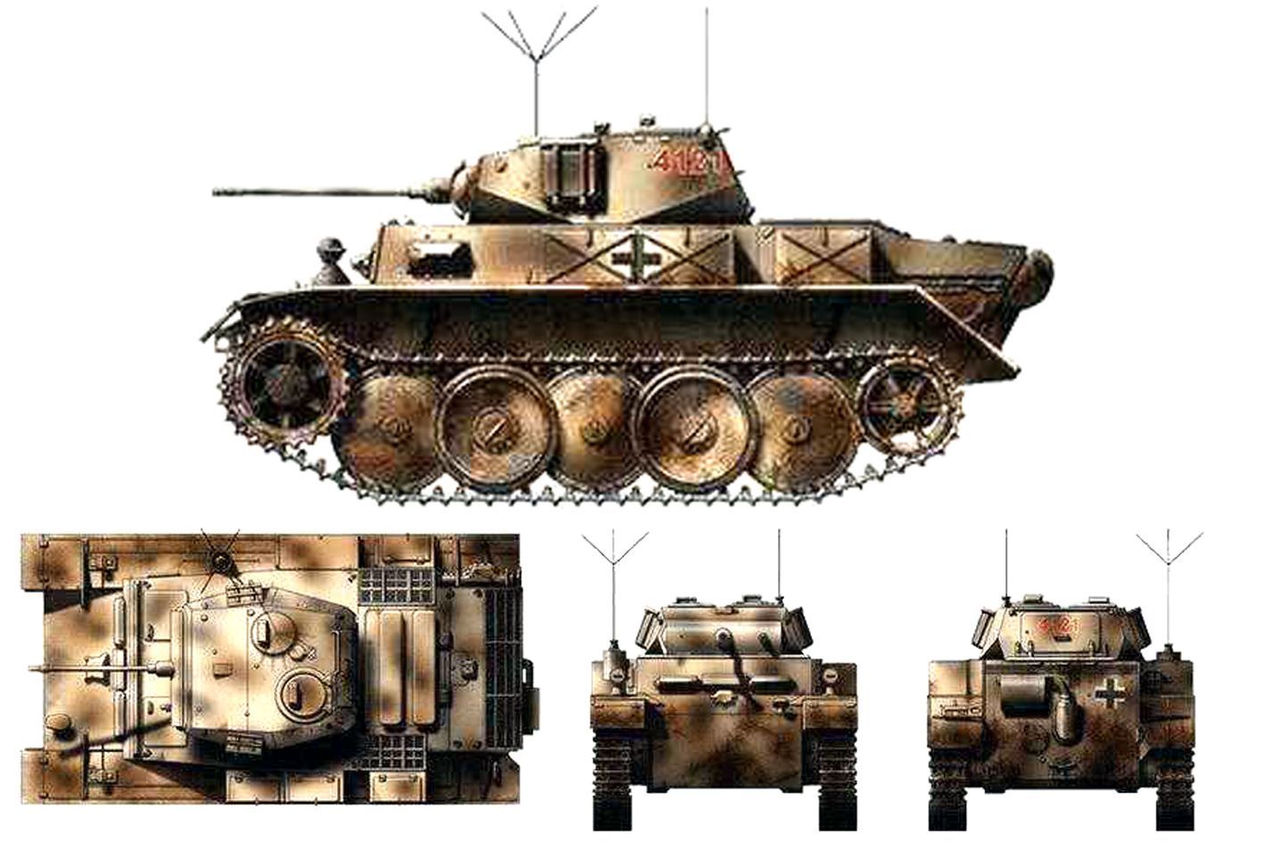 Ⅱ号L型坦克(Sd.Kfz.123 Pz.Kpfw.Ⅱ Ausf.L)(VK.1301)