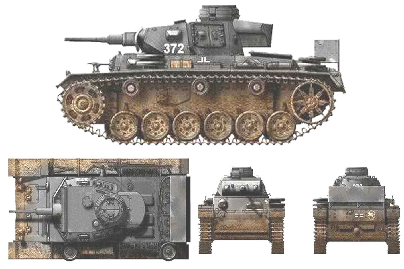 Ⅲ号J型坦克(Sd.Kfz.141 Pz.Kpfw.Ⅲ Ausf.J)