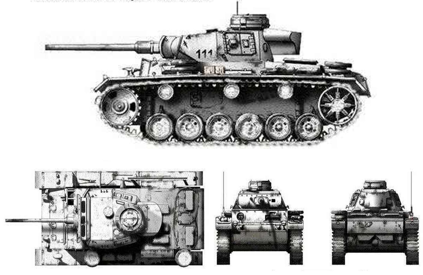 Ⅲ号L型坦克(Sd.Kfz.141/1 Pz.Kpfw.Ⅲ Ausf.L)
