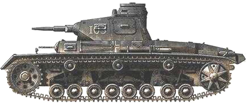 Ⅲ号D型坦克(Sd.Kfz.141 Pz.Kpfw.Ⅲ Ausf.D)