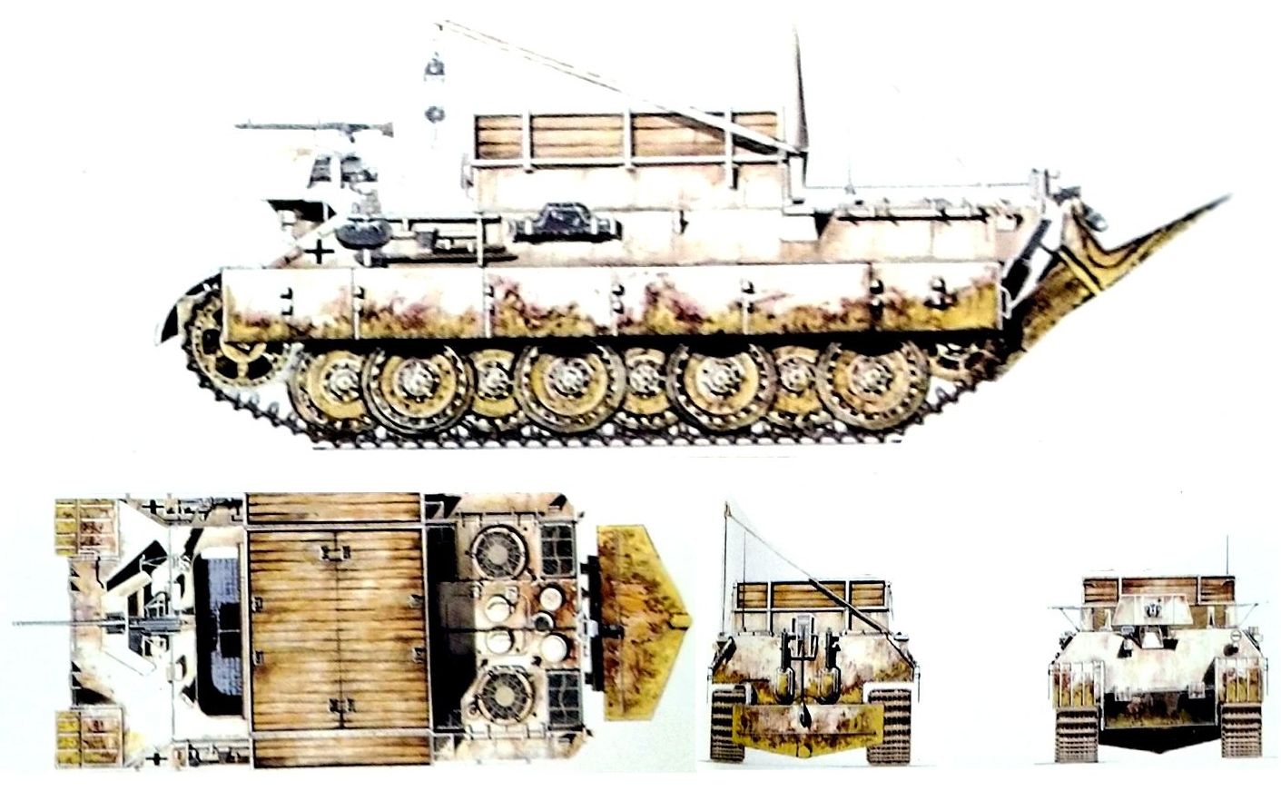 Ⅴ号豹式维修坦克(Sd.Kfz.179 Bergepanzer.Panther)