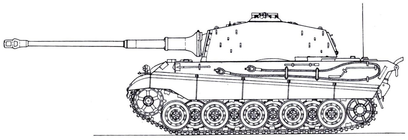Ⅵ号虎王（虎Ⅱ）坦克（亨舍尔炮塔型，VK4503）（Sd.Kfz.182 Pz.Kpfw.Ⅵ TigerⅡ）