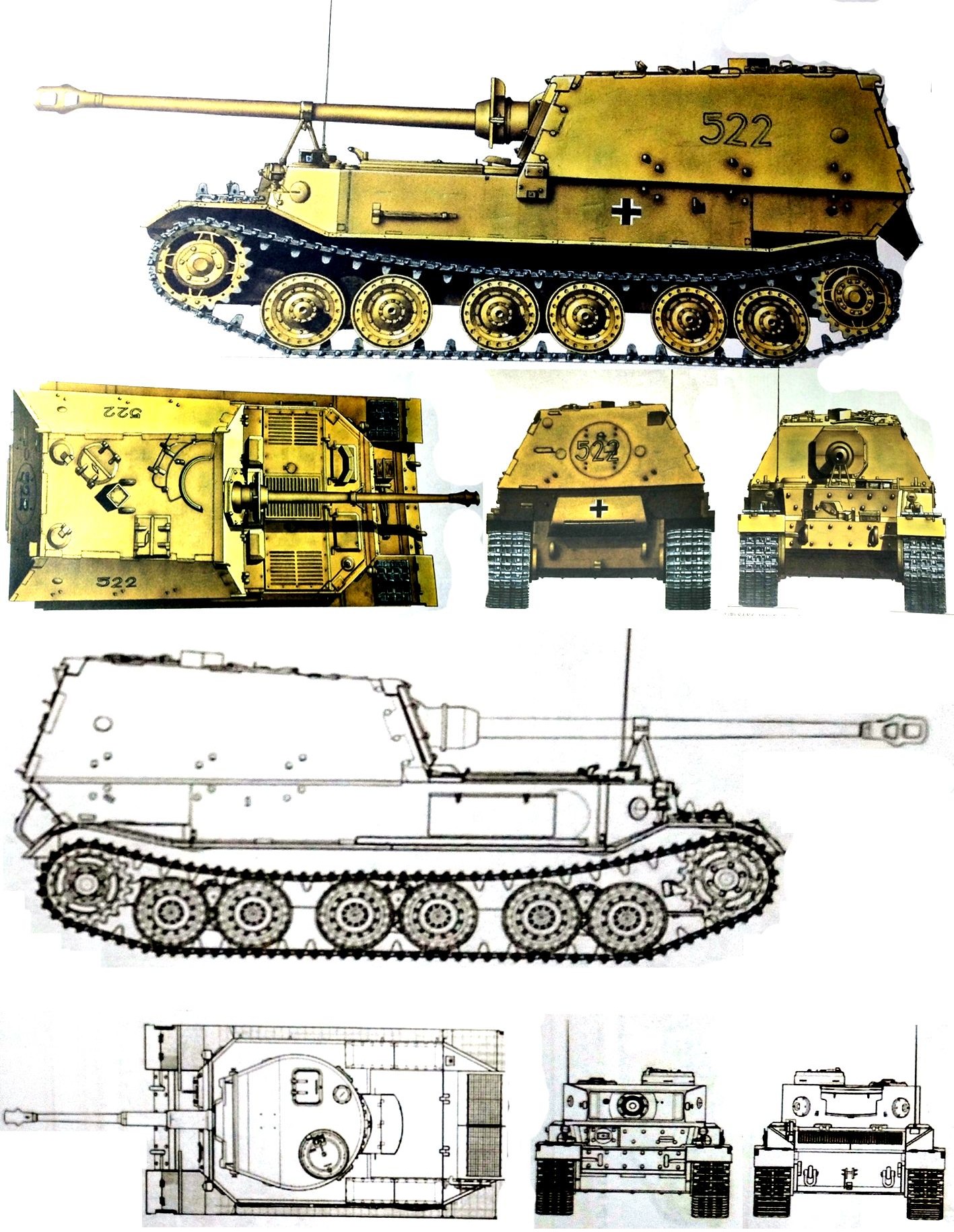 「费迪南德」/「象」式坦克歼击车 Ferdinand/Elefant Sd.Kfz.184