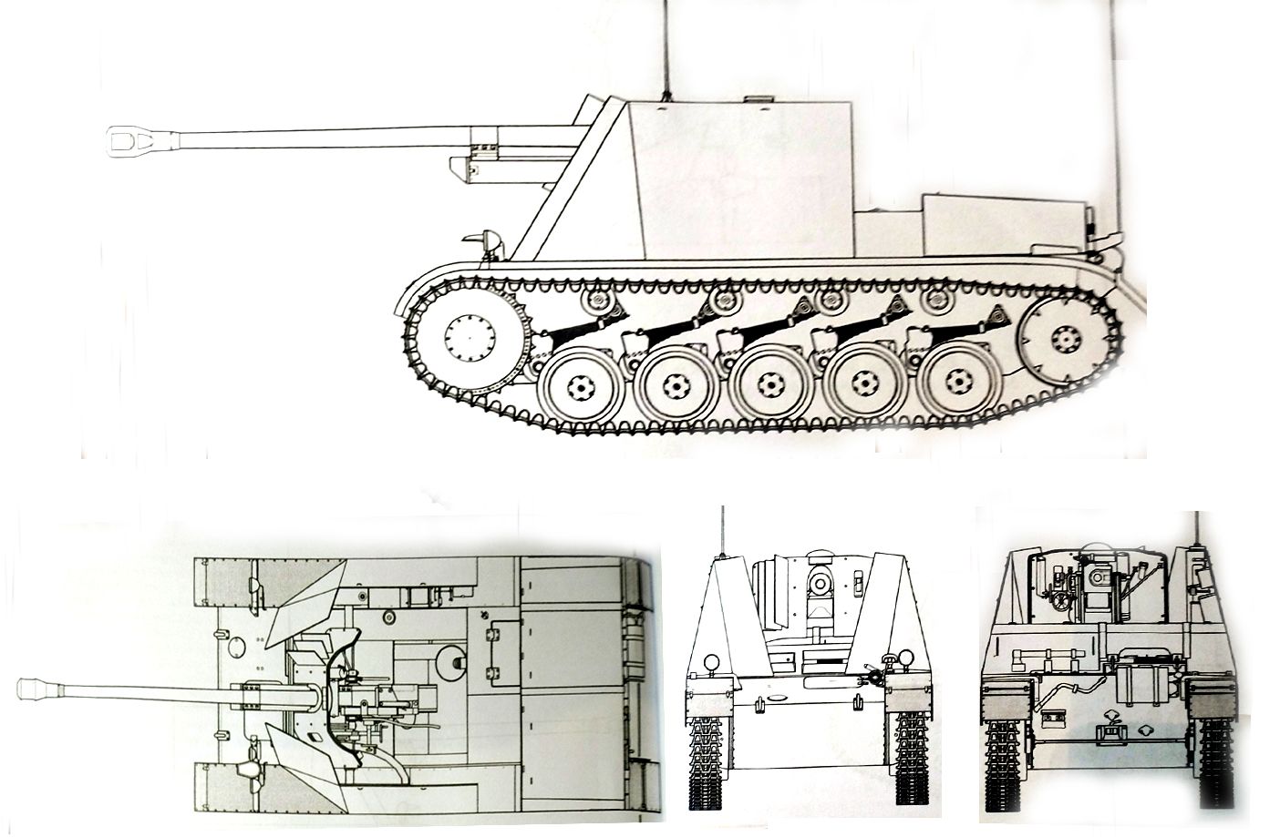 75mm「黄鼠狼」Ⅱ型反坦克炮车 75mm Pak40/2 Fgst Pz.Kpfw.Ⅱ Sd.Kfz.131