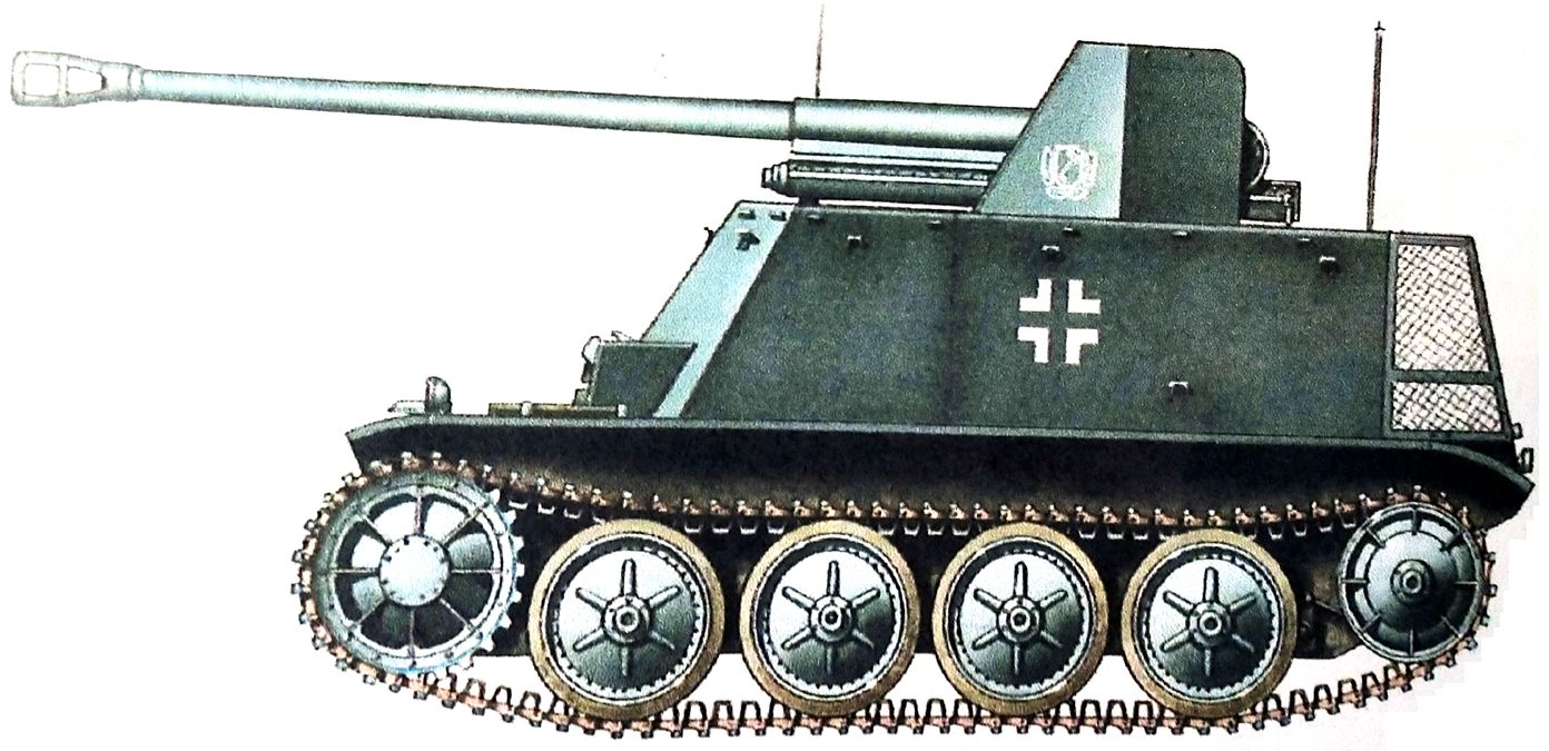 76.2mm「黄鼠狼」Ⅱ型反坦克炮车 76.2mm Pak36（r） Fgst Pz.Kpfw.Ⅱ Sd.Kfz.132