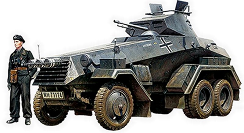 Sd.Kfz.231/232型6轮装甲车