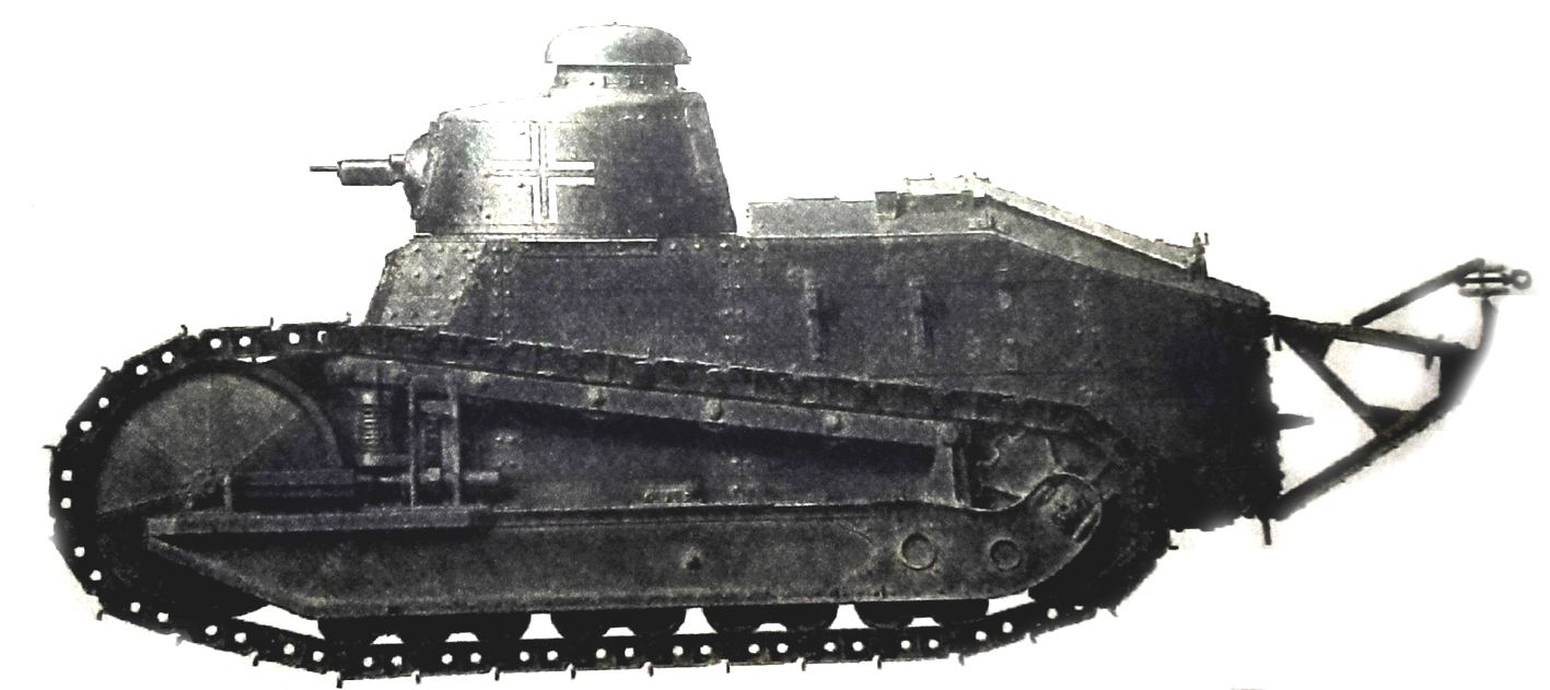 1941年，德军将缴获法军的FT-17坦克型号改为Pz.Kpfw.730（f），由驻法国的德国空军防卫部队使用。