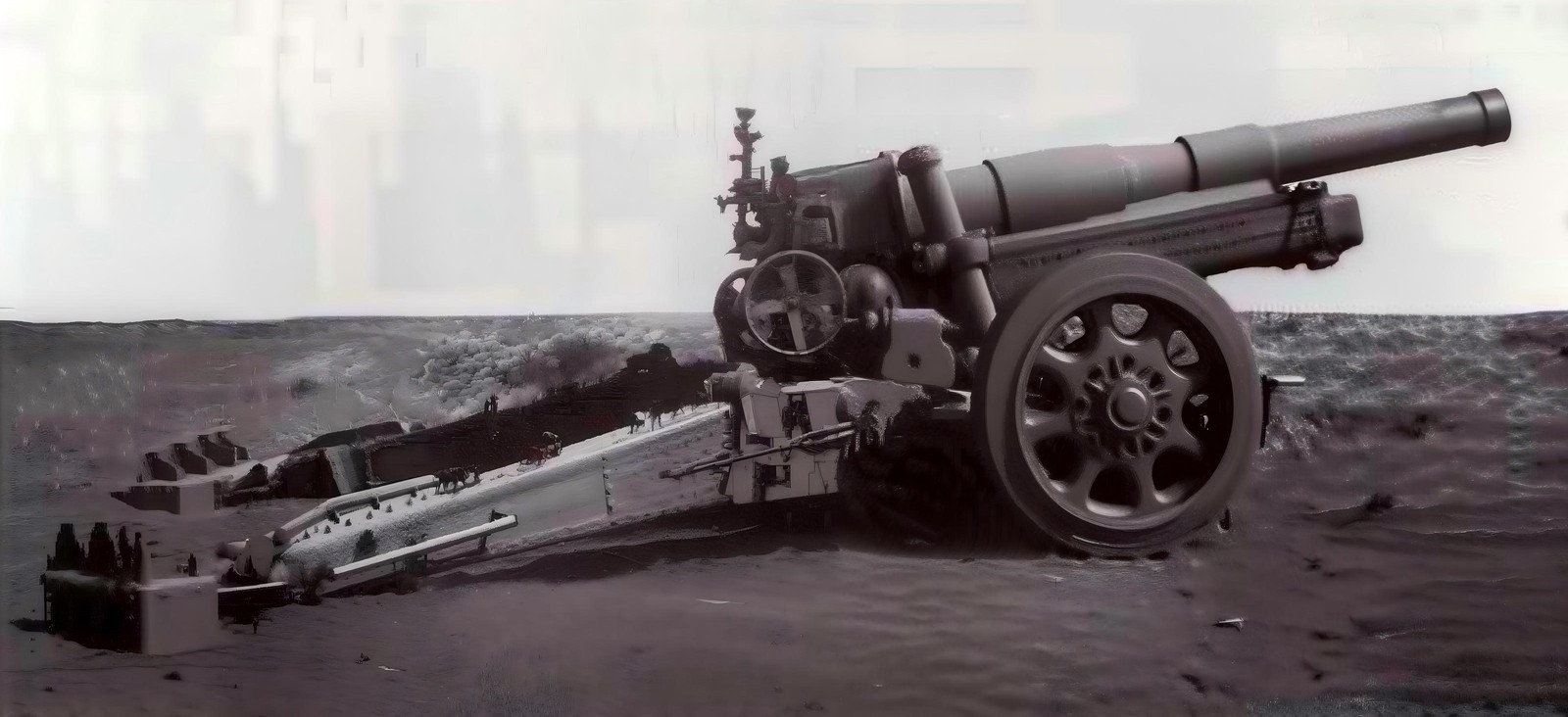 Obice da 149/19 mod.37型重型榴弹炮。