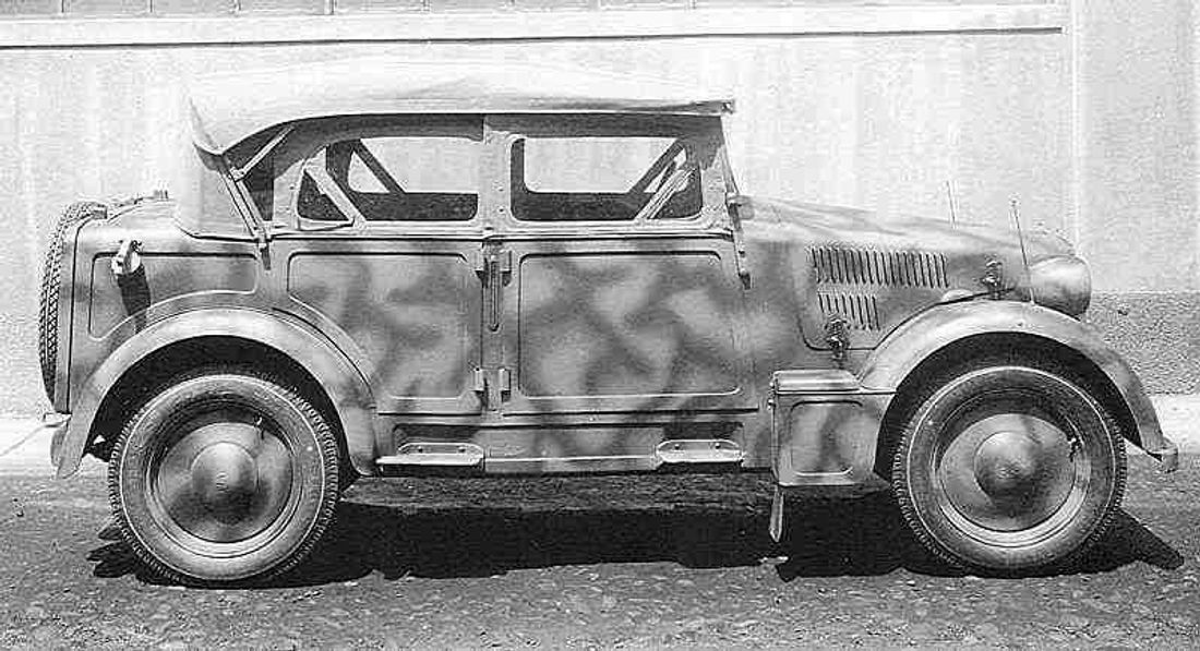 Fiat 508 CM(Coloniale Militare)军用小车