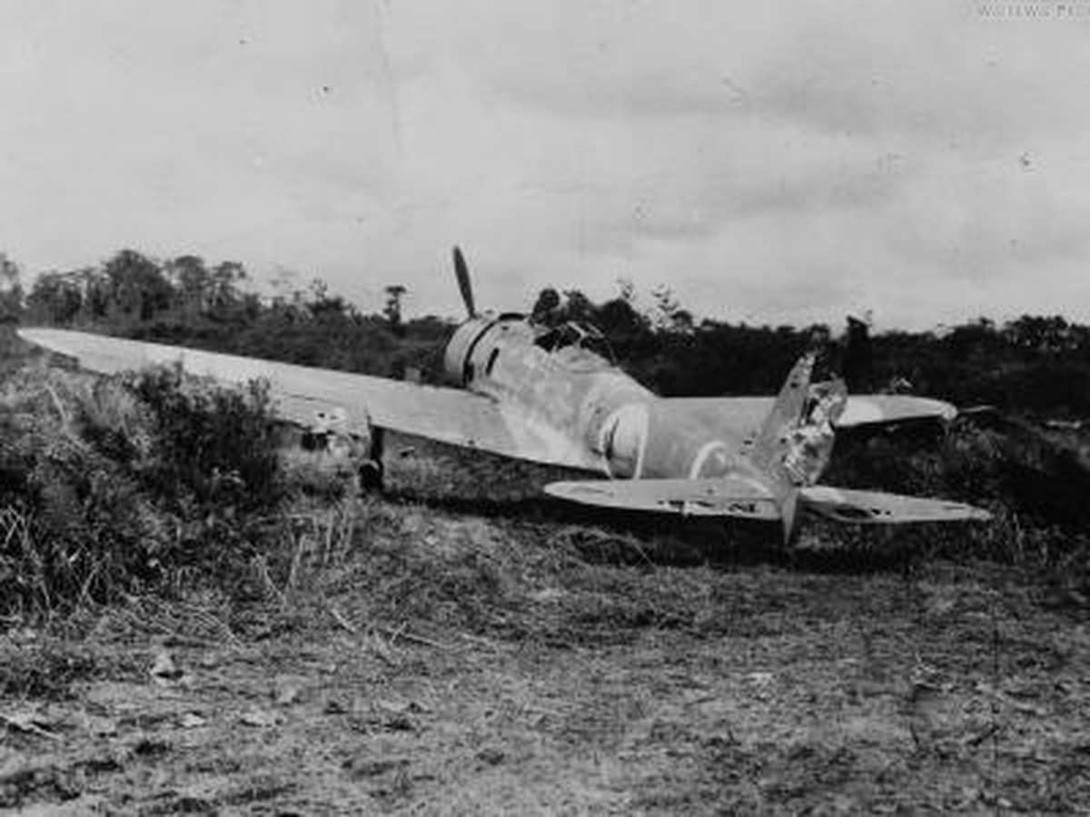 1943年9月15日，新几内亚莱城，第11飞行战队的一式战斗机（Ki-43-I型）被盟军缴获检查，战斗结束后的残存机体为盟军提供了宝贵的技术情报。
