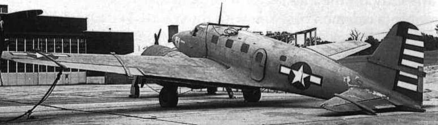 涂有美国陆军航空队(USAAF)标识的一式双发高教(Ki-54)。