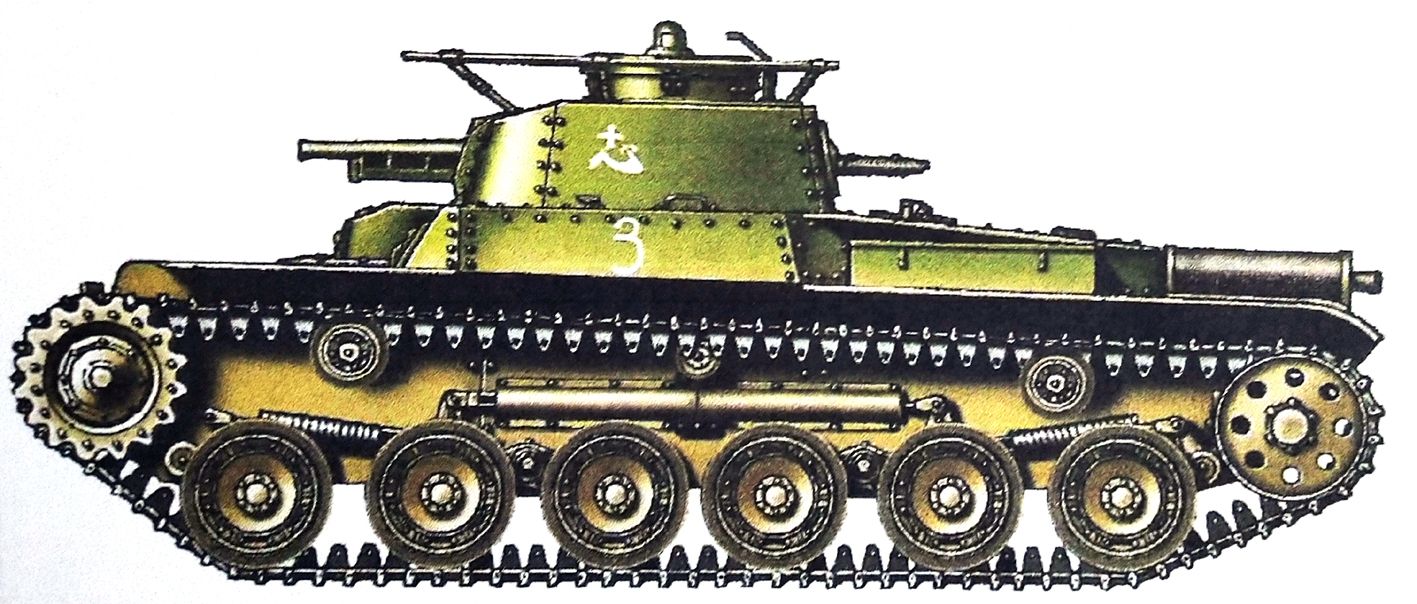 1941年12月，日军第1坦克团第3连的一辆97式中型坦克。