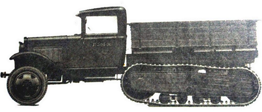 嘎斯 GAZ-60半履带军车