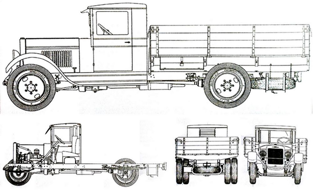吉斯 ZIS-5 军用卡车