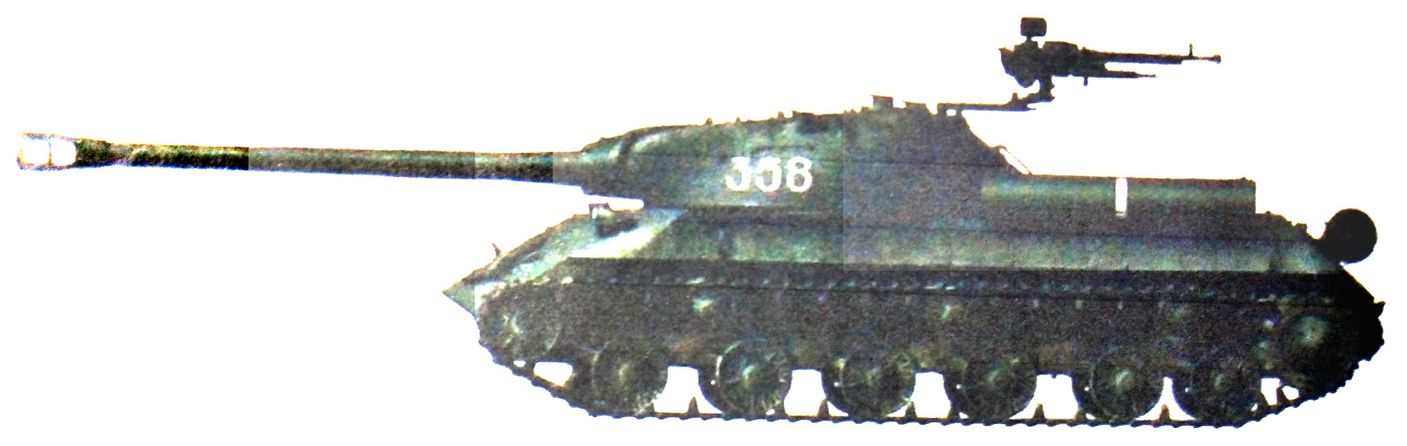 1946年，一辆编号为「358」的苏军IS-3重型坦克。