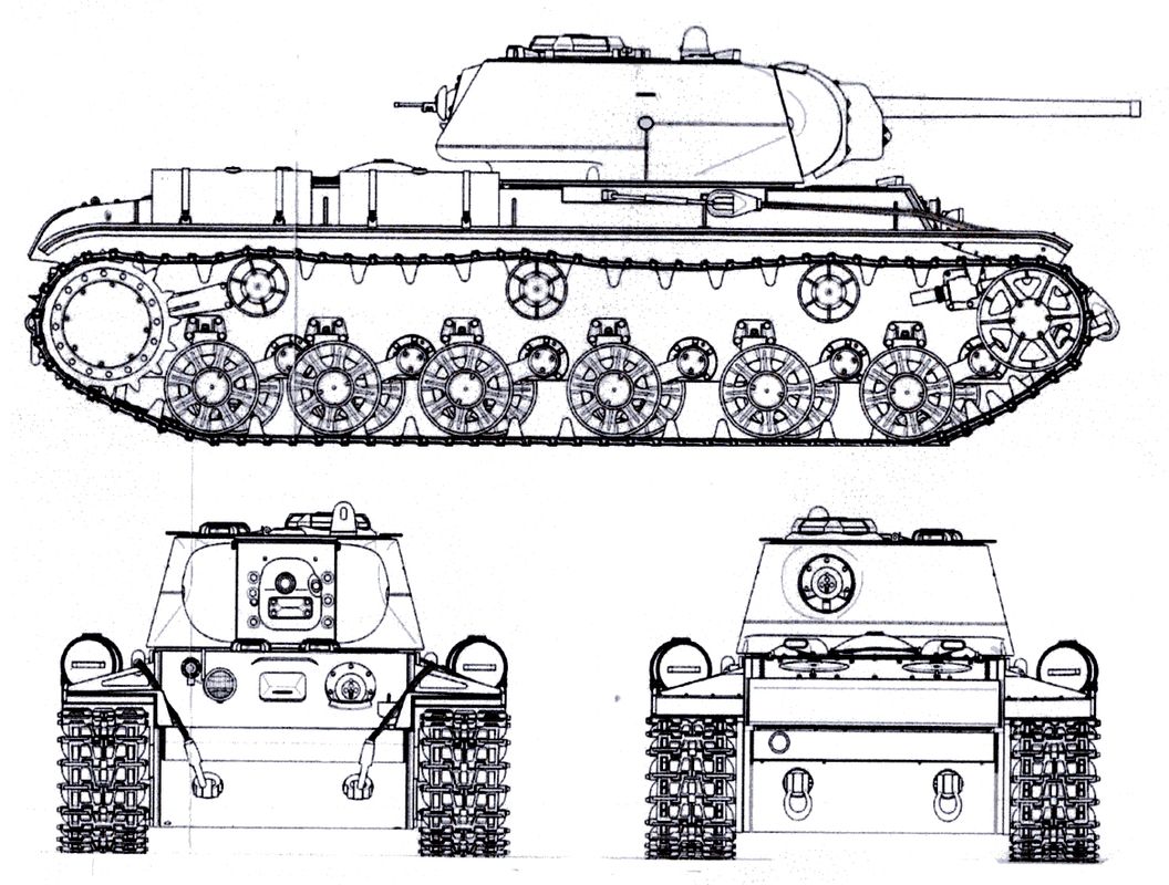 KV-1S重型坦克