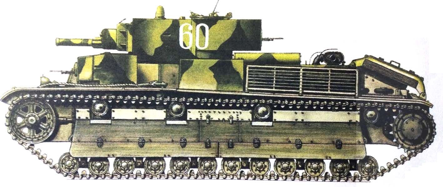 1944年6月，芬兰卡累利亚峡谷，苏军第91独立坦克团的一辆T-28中型坦克。