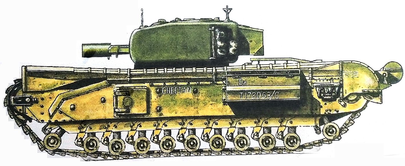 丘吉尔AVRE型步兵坦克