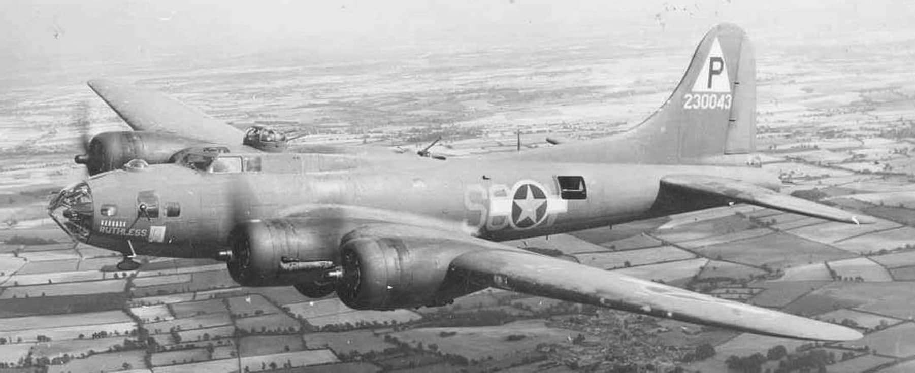 波音 B-17F「飞行堡垒」重型轰炸机