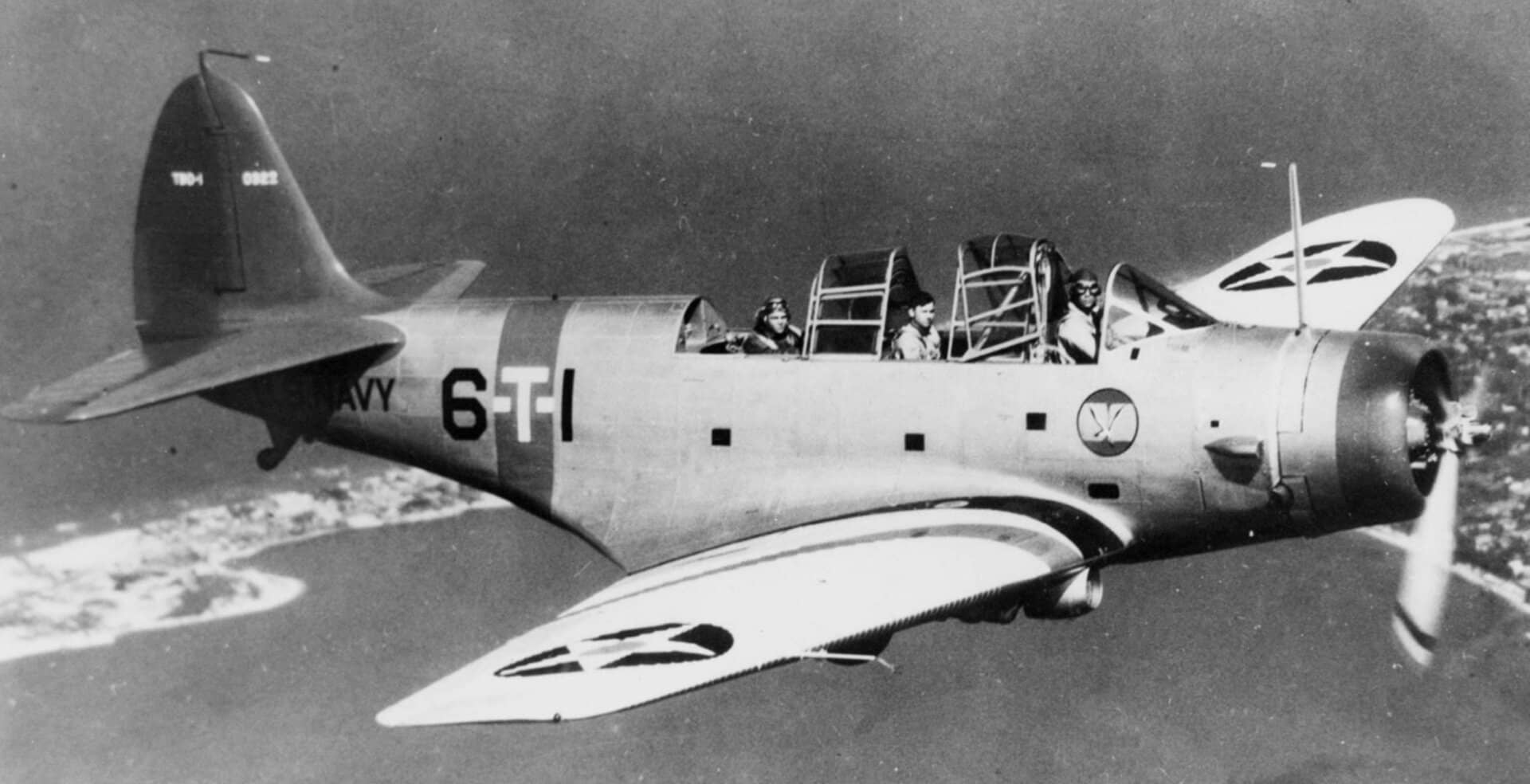 道格拉斯 TBD-1「毁灭者」舰载鱼雷轰炸机