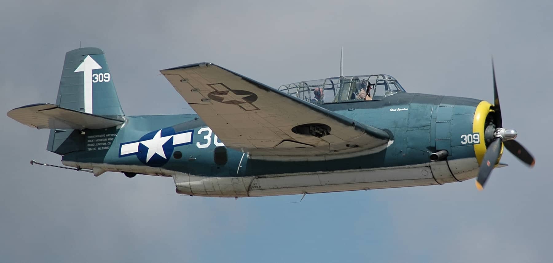 通用汽车 TBM-3「复仇者」鱼雷轰炸机