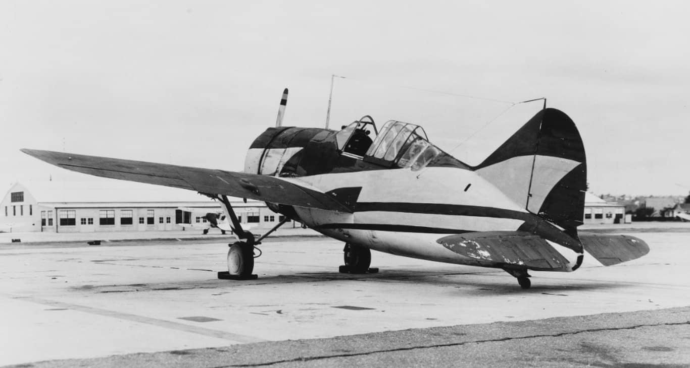 布鲁斯特 F2A-1 「水牛」战斗机