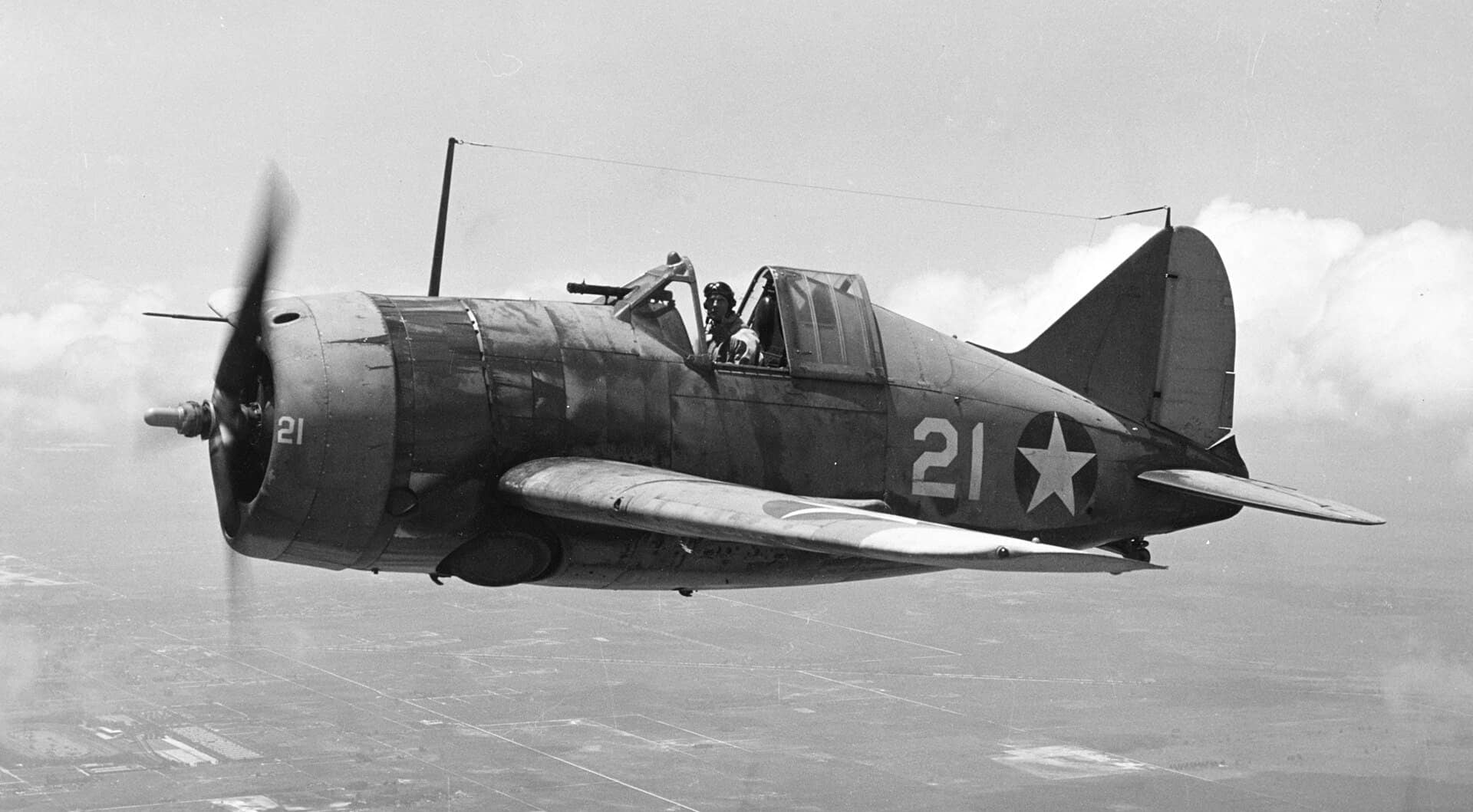 布鲁斯特 F2A-3 「水牛」战斗机
