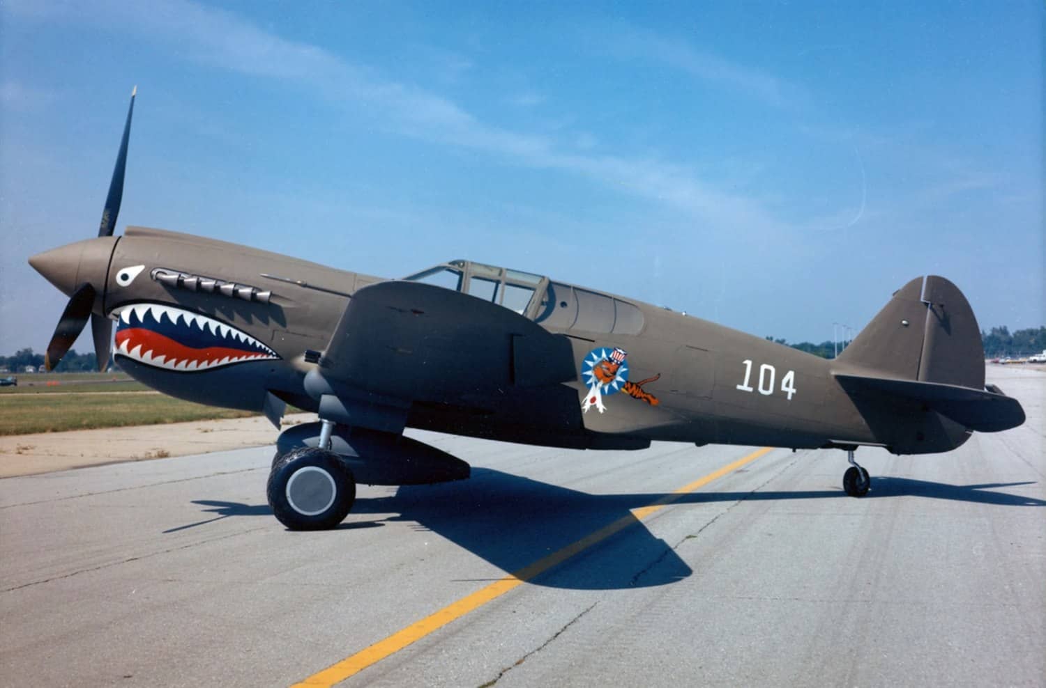 柯蒂斯 P-40E 「战鹰」战斗机